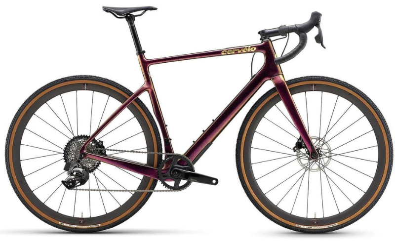 BICICLETA GRAVEL CERVELO ASPERO RIVAL XPLR ETAP AXS PURPLE SUNSET