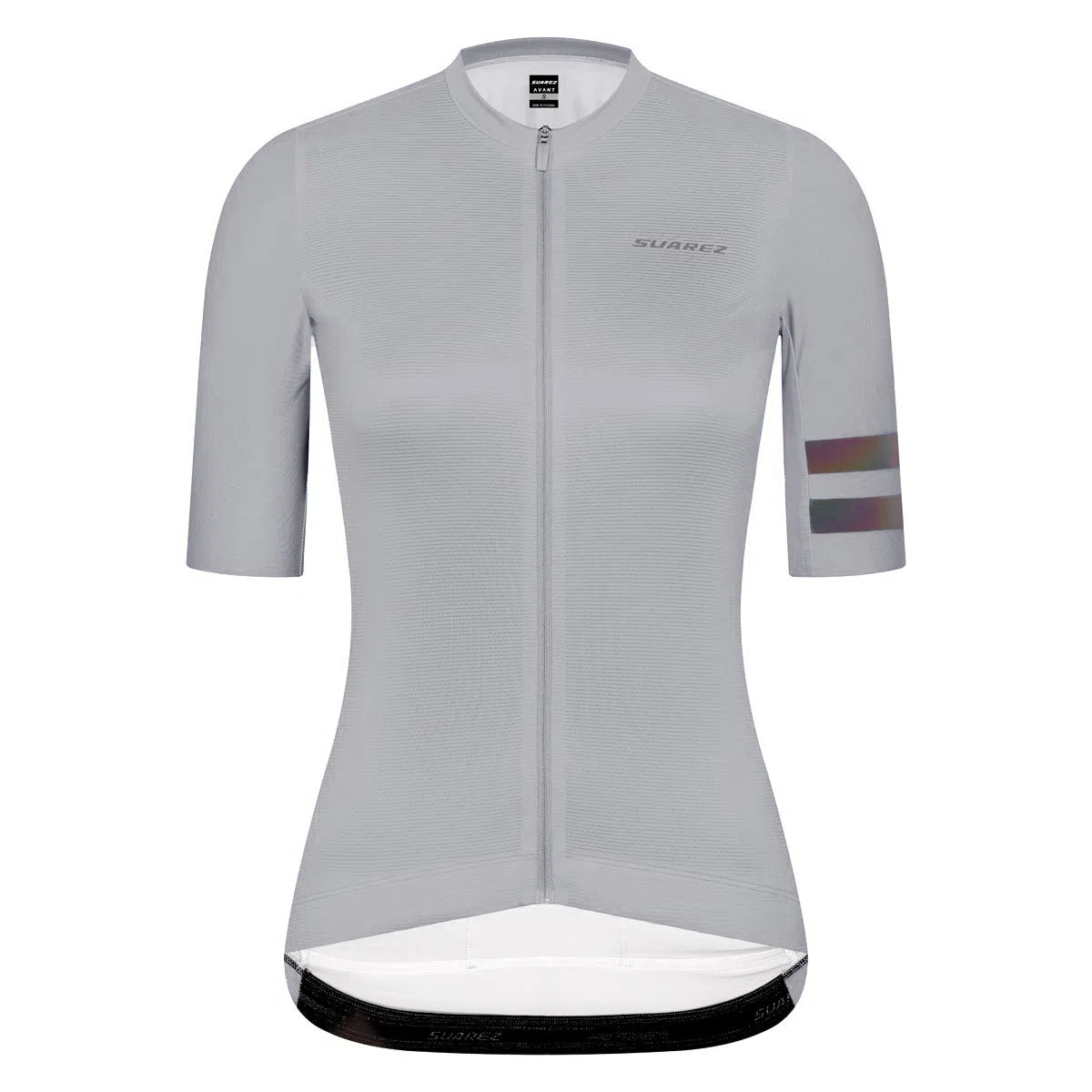 JERSEY SUAREZ MUJER SOLID GRAY