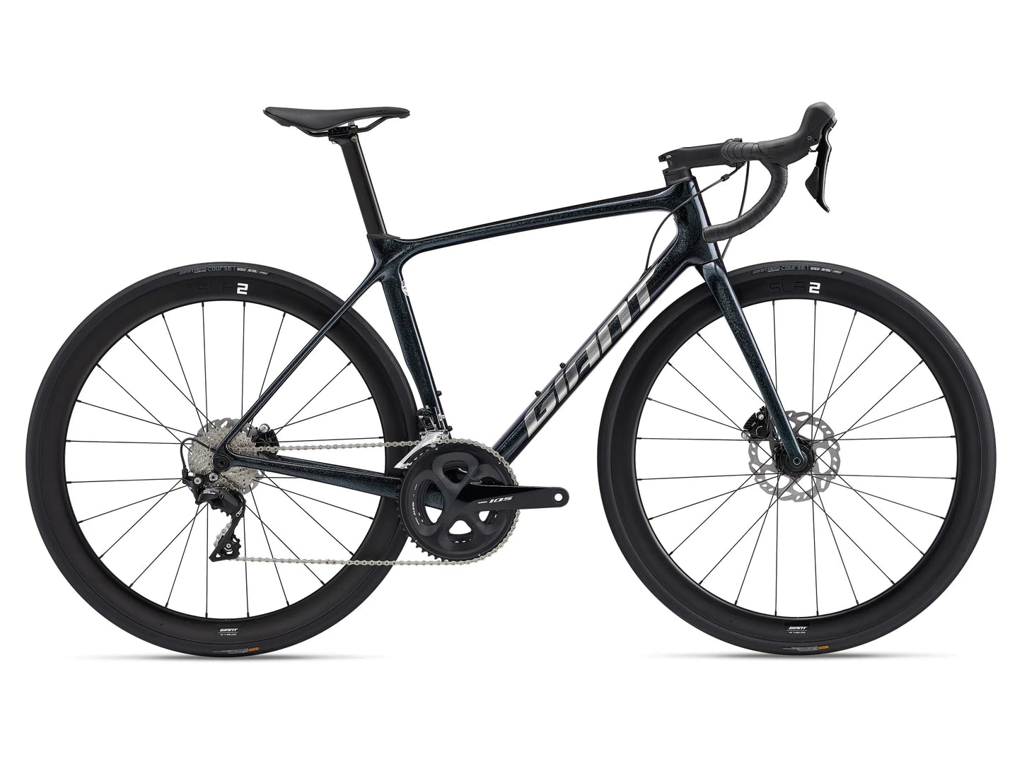 BICICLETA DE RUTA GIANT TCR ADVENCED PRO 2 DISC NEGRO METAL