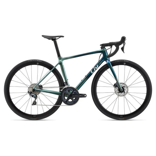 BICICLETA RUTA LIV LANGMA ADVANCED PRO 1 DISC VERDE