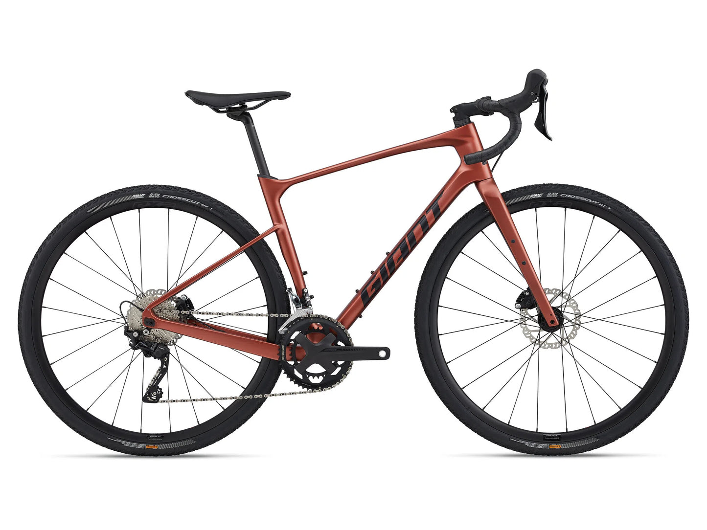 BICICLETA DE GRAVEL GIANT REVOLT ADVANCED 3 NARANJA 2023