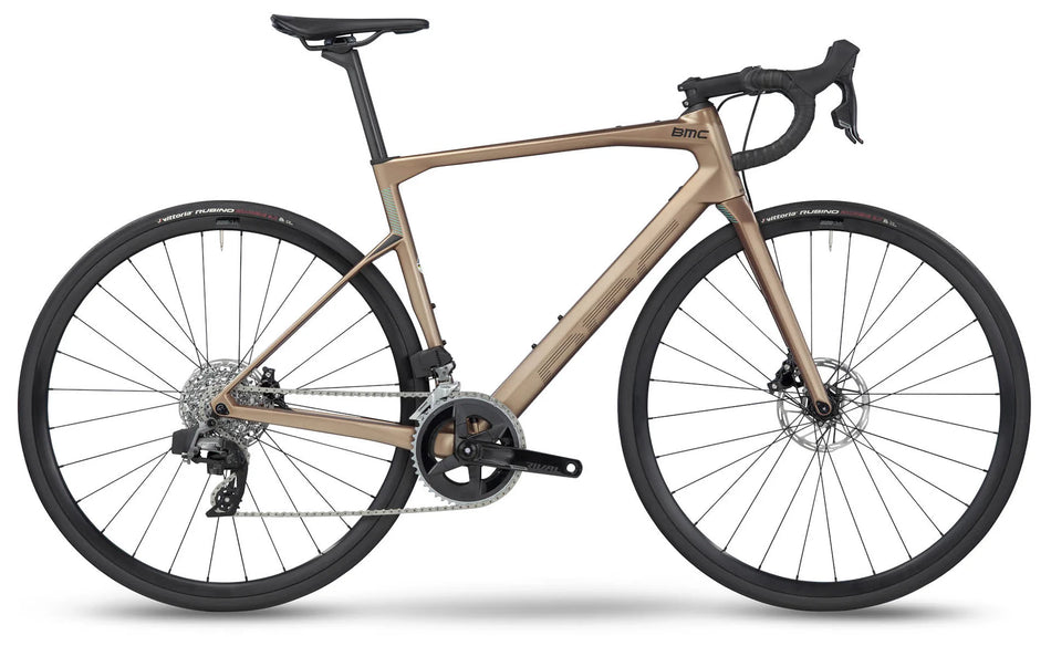 BICICLETA BMC ROADMACHINE FOUR (METALLIC BROWN-BLACK)