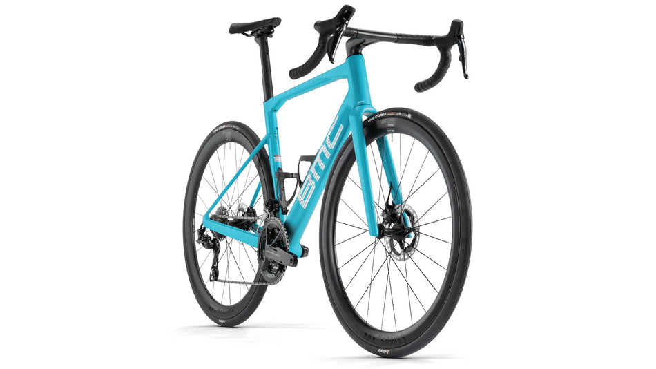 BICICLETA BMC ROADMACHINE 01 TWO (TURQUOISE-WHITE)