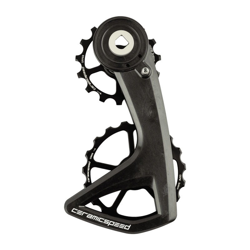 PATA CERAMICA CERAMICSPEED OSPW RS SRAM RED/FORCE AXS NEGRO