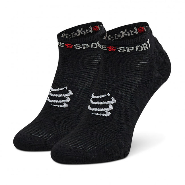 MEDIA COMPRESSPORT RUNNING TOBILLERA V3.0 NEGRA