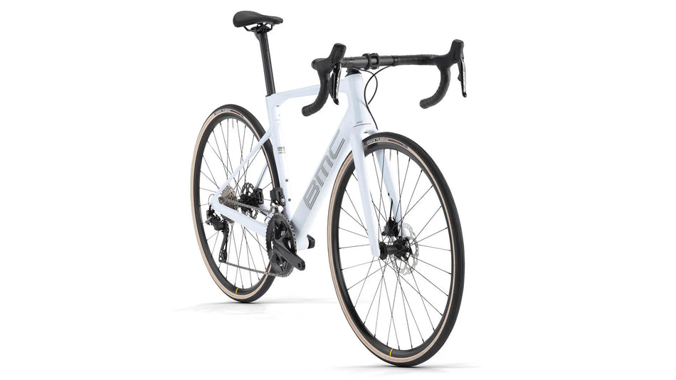 BICICLETA BMC ROADMACHINE FOUR (COOL WHITE-GREY)