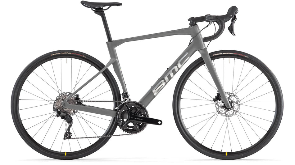 BICICLETA BMC ROADMACHINE FIVE (IRON GREY-BRUSHED)