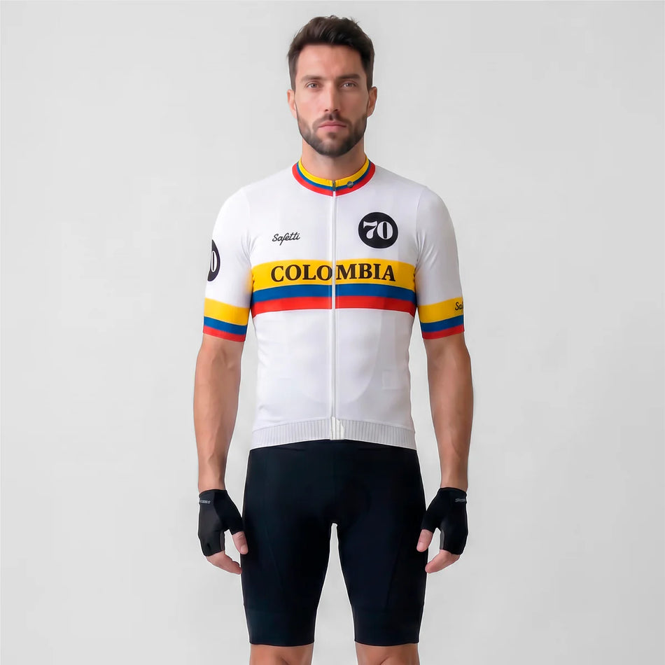 JERSEY SAFETTI HOMBRE MANGA CORTA COLOMBIA COCHISE 70