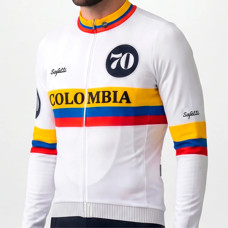 JERSEY SAFETTI MANGA LARGA COLOMBIA COCHISE 70