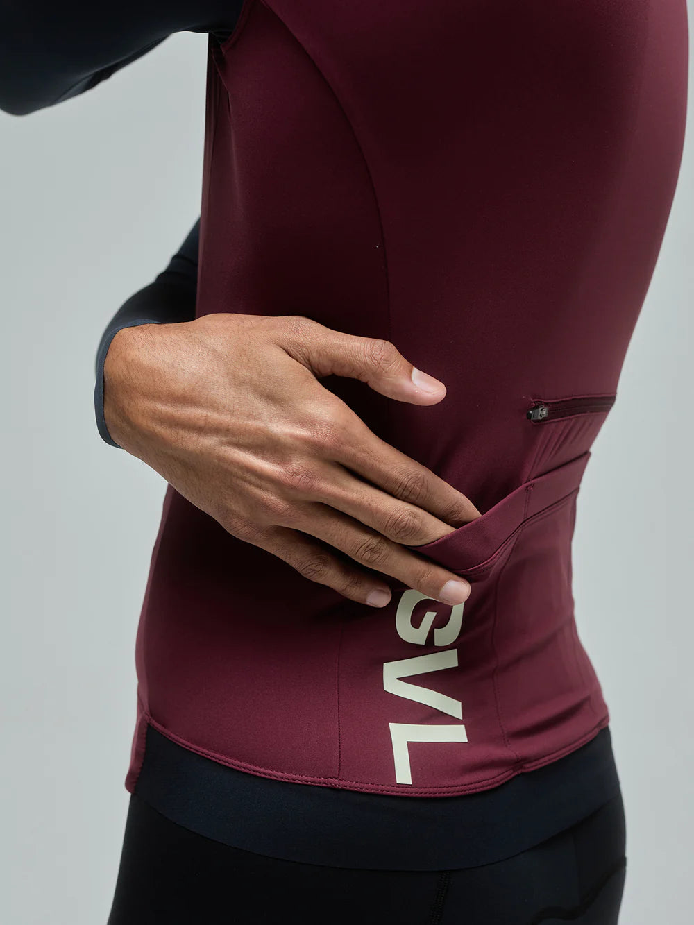 JERSEY GIVELO HOMBRE MODERN CLASSIC MERLOT