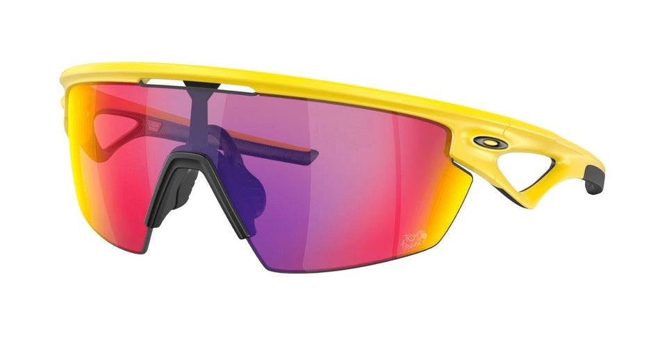 GAFAS OAKLEY SPHAERA TOUR DE FRANCE MATTE YELLO/PRIZM ROAD