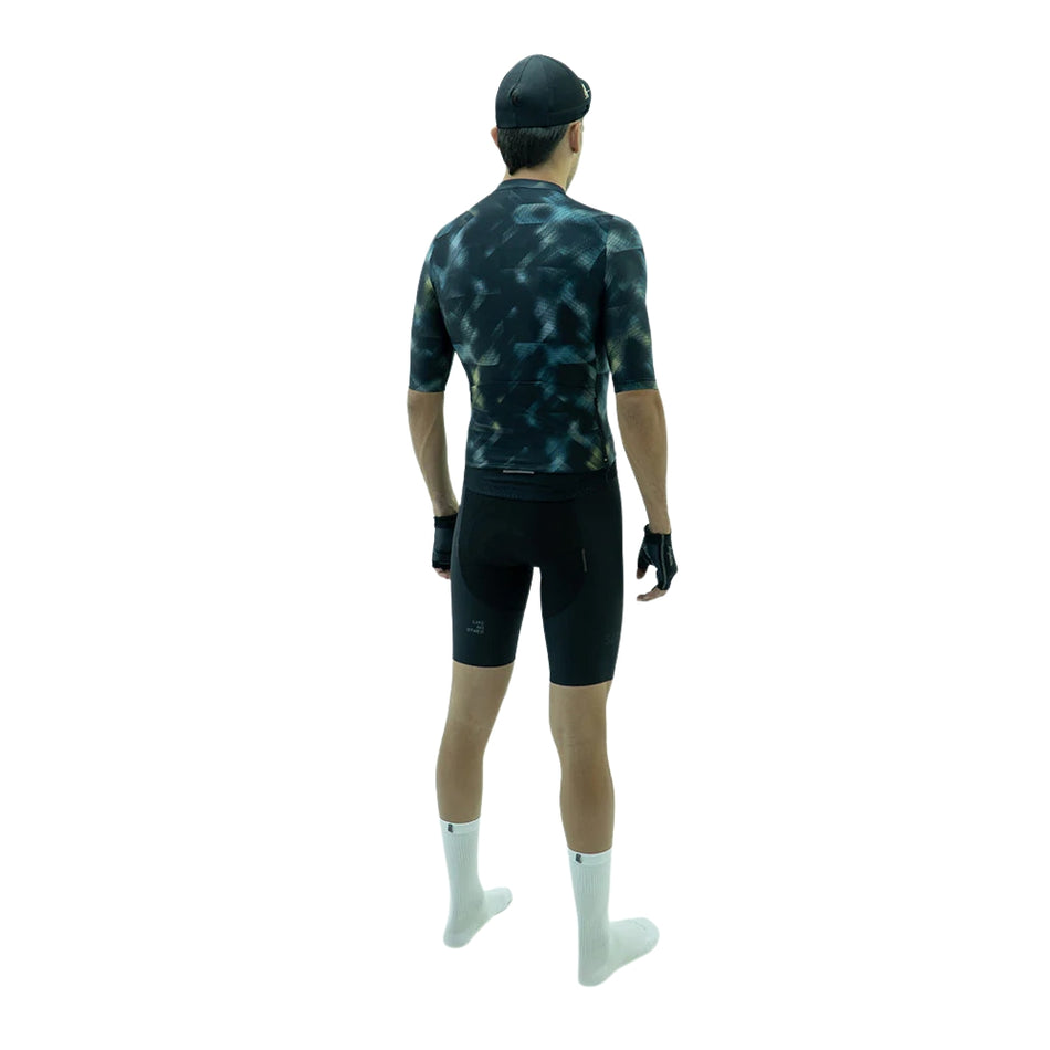JERSEY SAFETTI CICLISMO MANGA CORTA STROBE NEGRO PARA HOMBRE