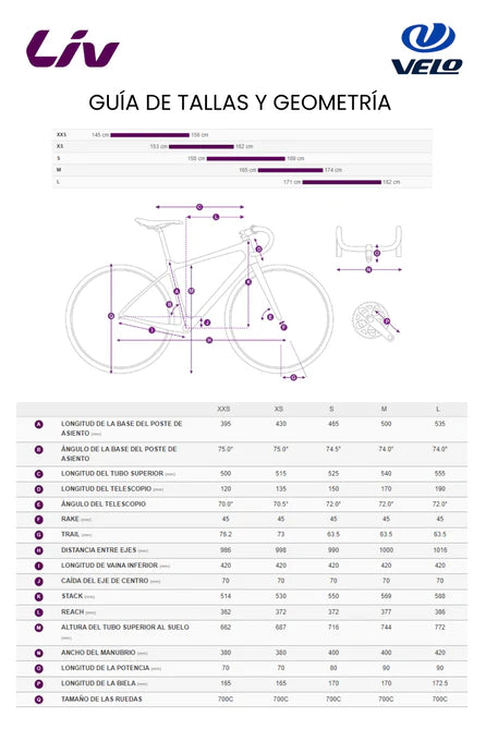 BICICLETA RUTA LIV AVAIL AR 3 VERDE/AZUL