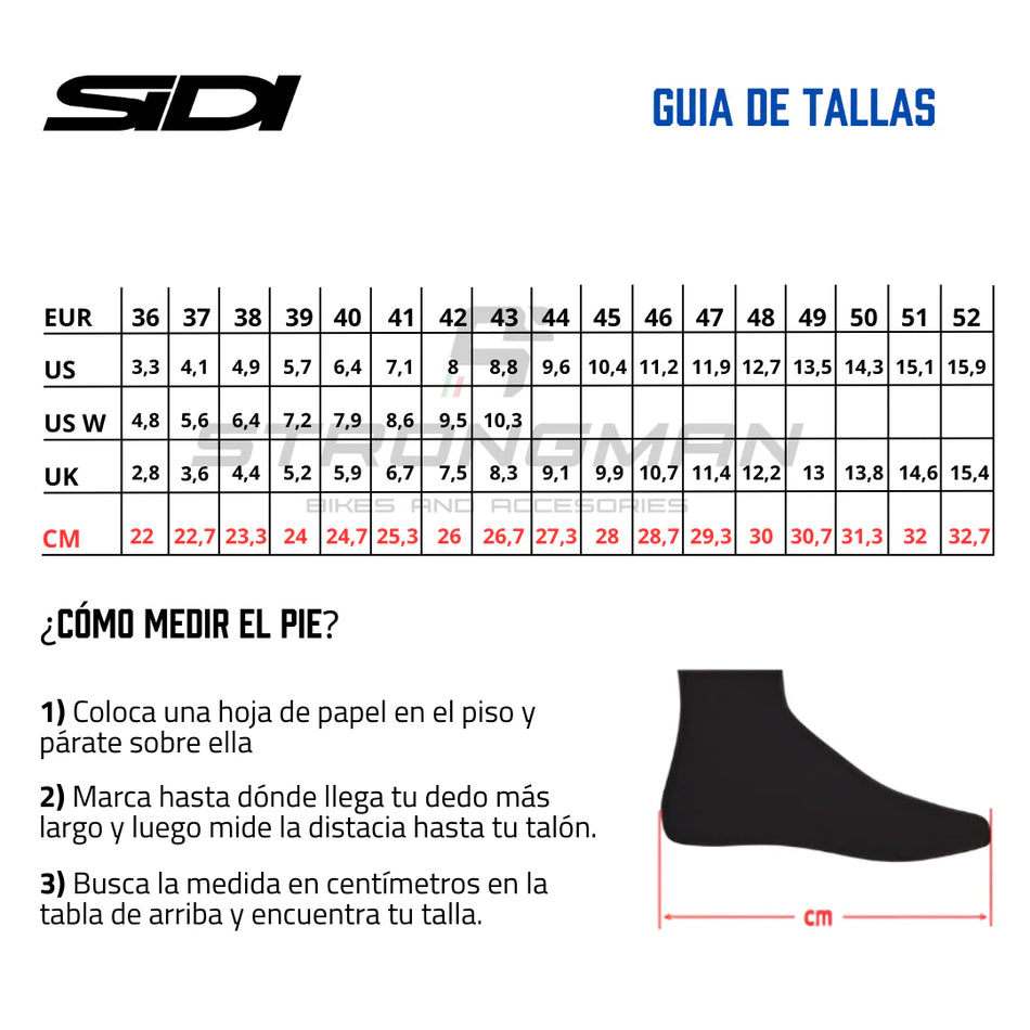 ZAPATILLAS SIDI PARA MTB DRAKO  NEGRAS