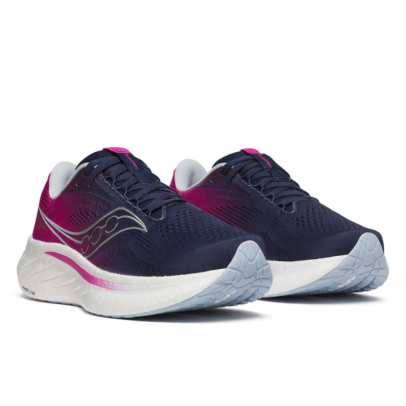 TENIS SAUCONY MUJER RIDE 18/NAVY FUCSIA