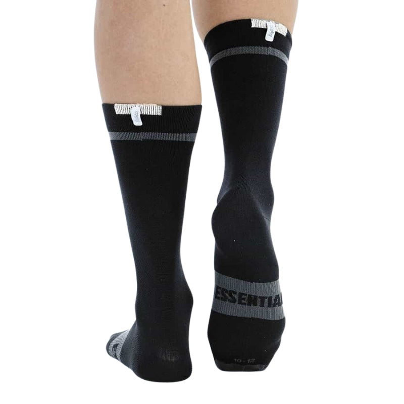 MEDIAS SAFETTI CICLISMO VENTI 8" BLACK UNISEX