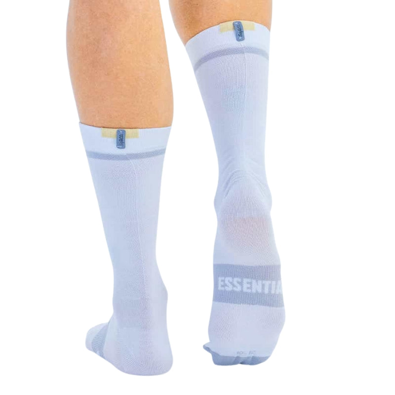 MEDIAS SAFETTI CICLISMO VENTI 8" WHITE
