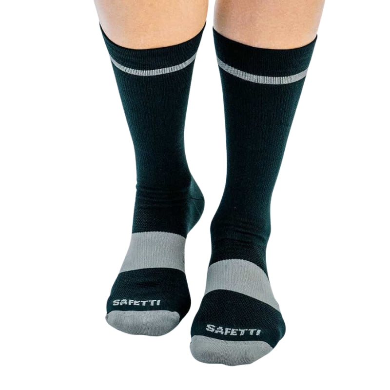 MEDIAS SAFETTI CICLISMO VENTI 8" DARK GREEN UNISEX
