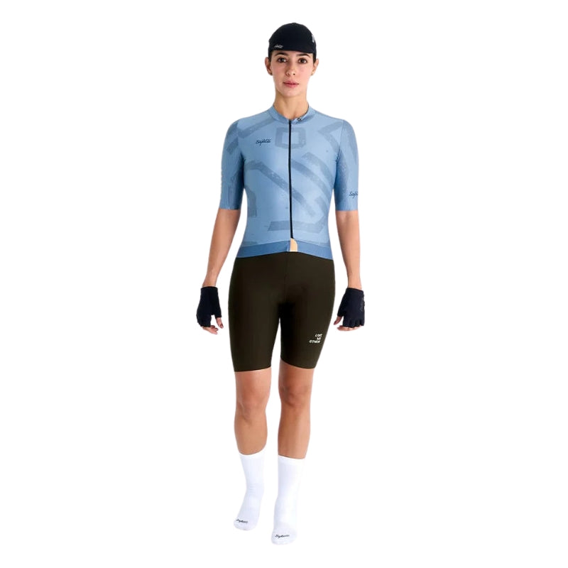 JERSEY SAFETTI MUJER ENGRAVED BLUE