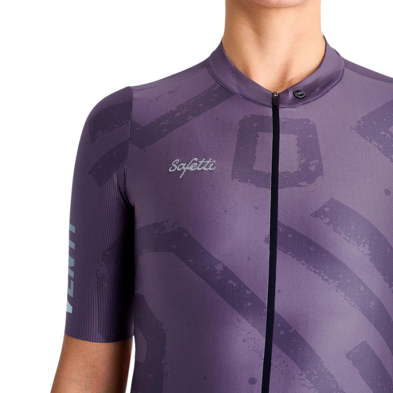 JERSEY SAFETTI MUJER ENGRAVED PURPLE