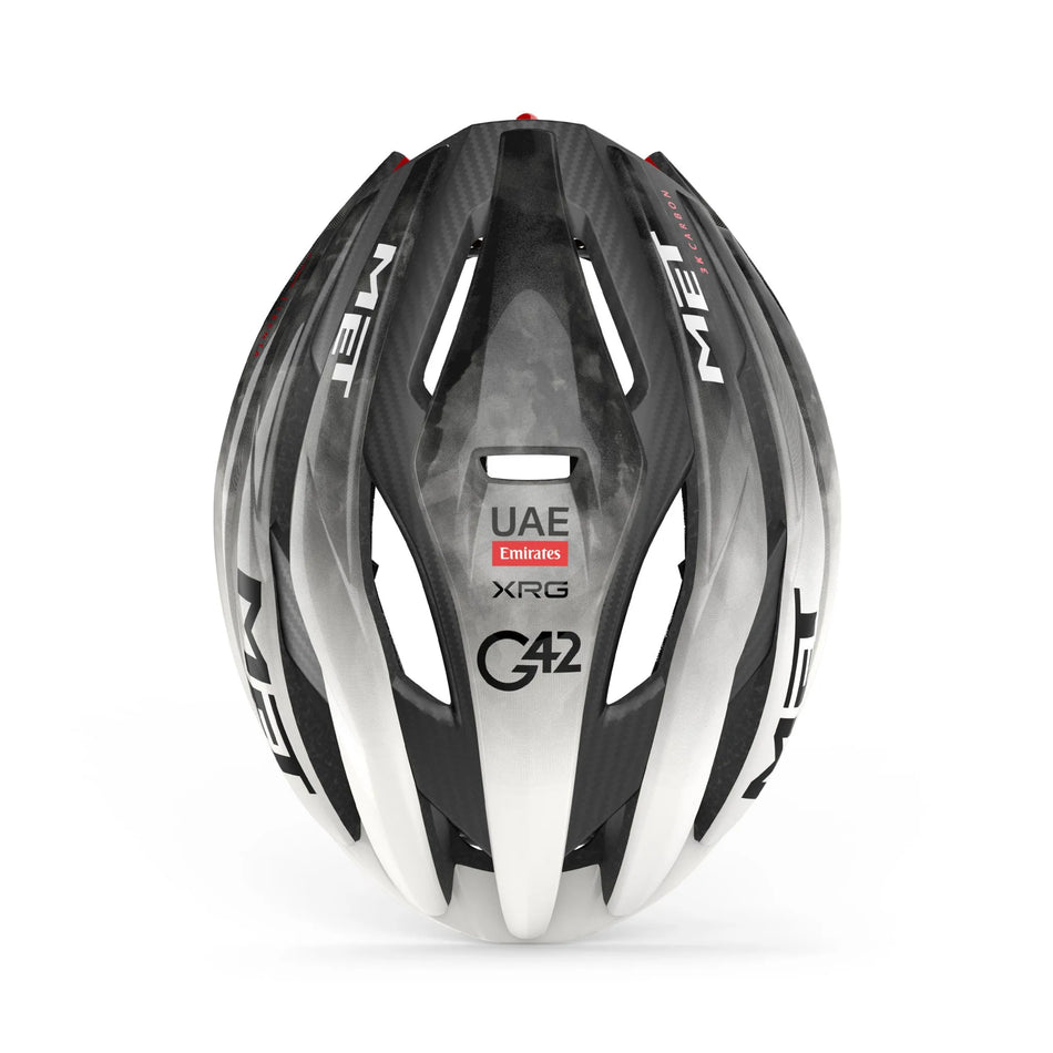 CASCO MET TRENTA 3K CARBON MIPS UAE EDITION WHITE BLACK