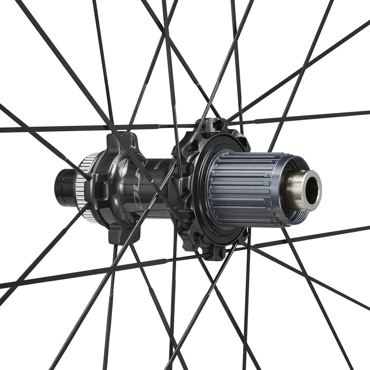 RUEDAS SHIMANO DURAACE FRENO DISCO RUTA WH-R9270-C60-TU CARBONO 12 VEL