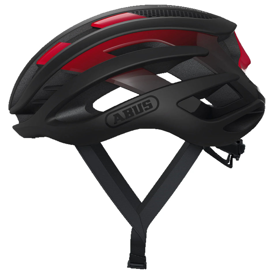 CASCO ABUS AIRBREAKER NEGRO/ROJO