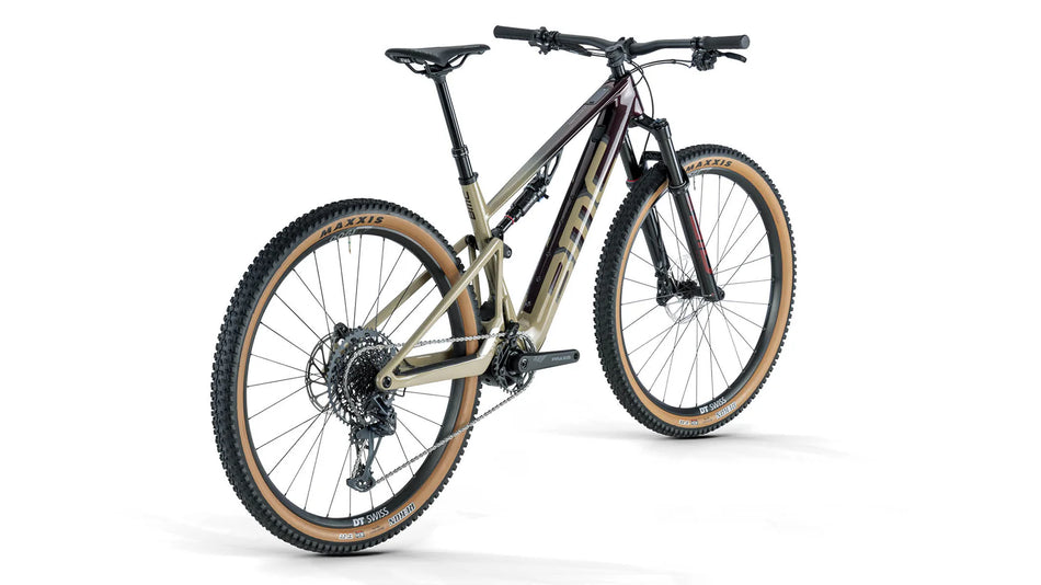 BICICLETA DE MTB BMC FOURSTROKE  AMP  LT TWO (BORDEAUX RED / SAND)