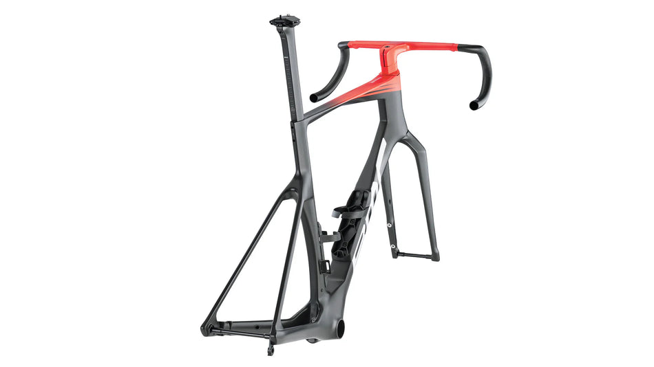 MARCO BMC EN CARBONO TEAMMACHINE R 01 MOD (CARBON BLACK-NEON RED)