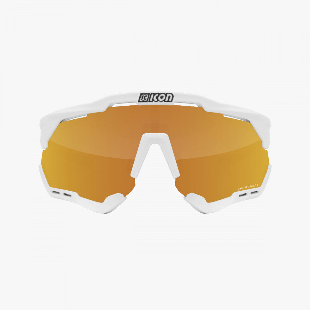 GAFAS SCICON AEROSHADE WHITE FENDER MULTIMIRROR BRONZE