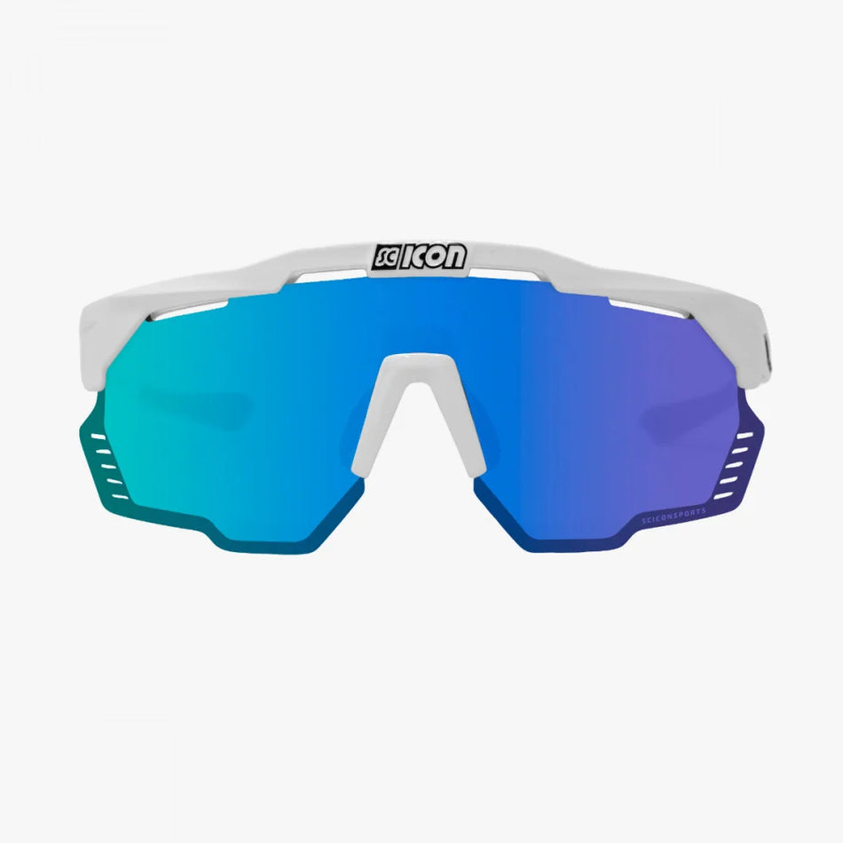 GAFAS SCICON AEROSHADE KUNKEN WHITE BLUE