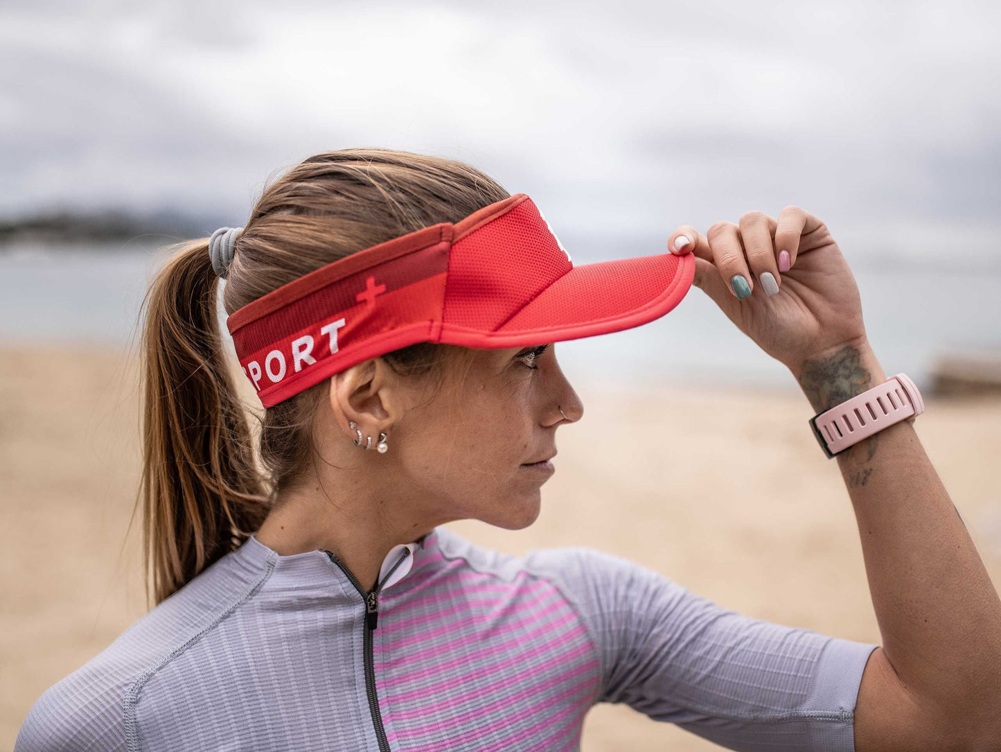 VISERA COMPRESSPORT ULTRALIGHT ROJA