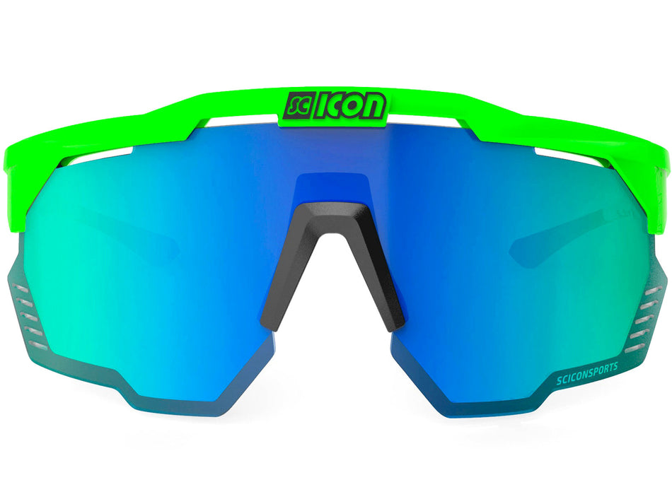 GAFAS SCICON AEROSHADE KUNKEN GREEN FLUO-GREEN