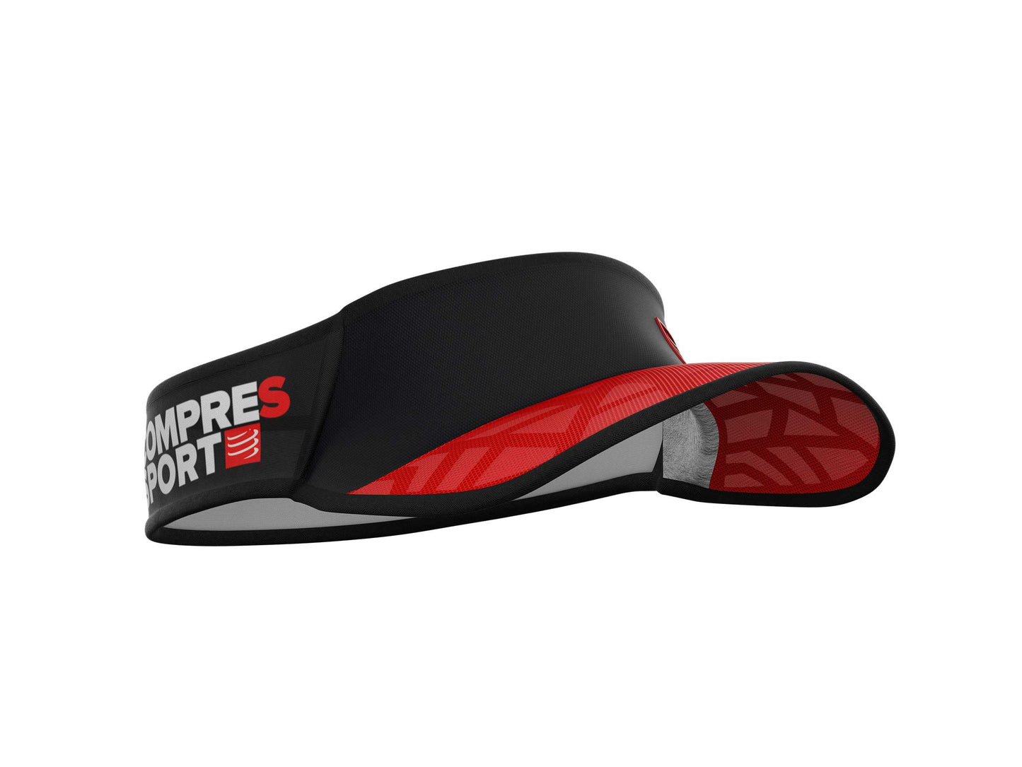 VISERA COMPRESSPORT SPIDERWEB ULTRALIGHT ROJA/NEGRA