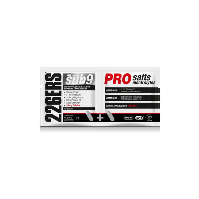 SALES 226ERS ELECTROLYTES CON CAFEINA (SOBRE X 2 UNIDADES)